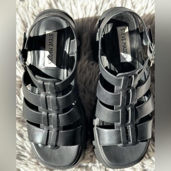 Steve Madden Platform Sandals Size 6 - Picture 5 of 7